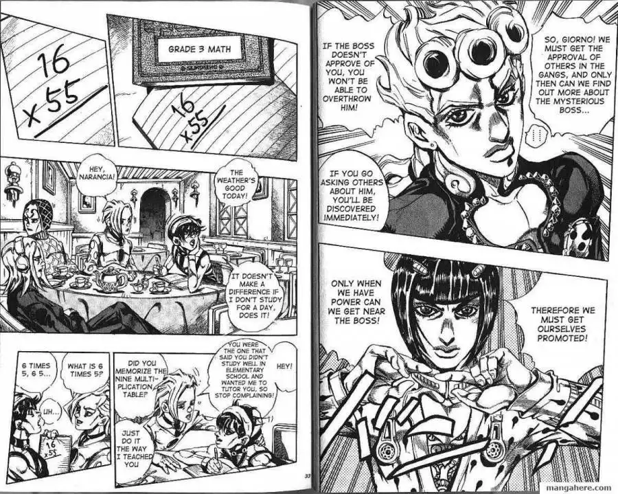 JoJo's Bizarre Adventure Part 5: Vento Aureo Chapter 3 14